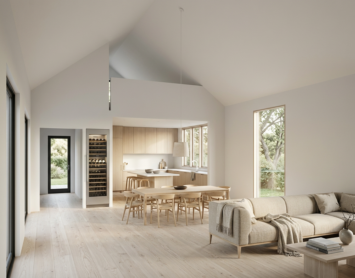 Nordic Minimalism Kitchen