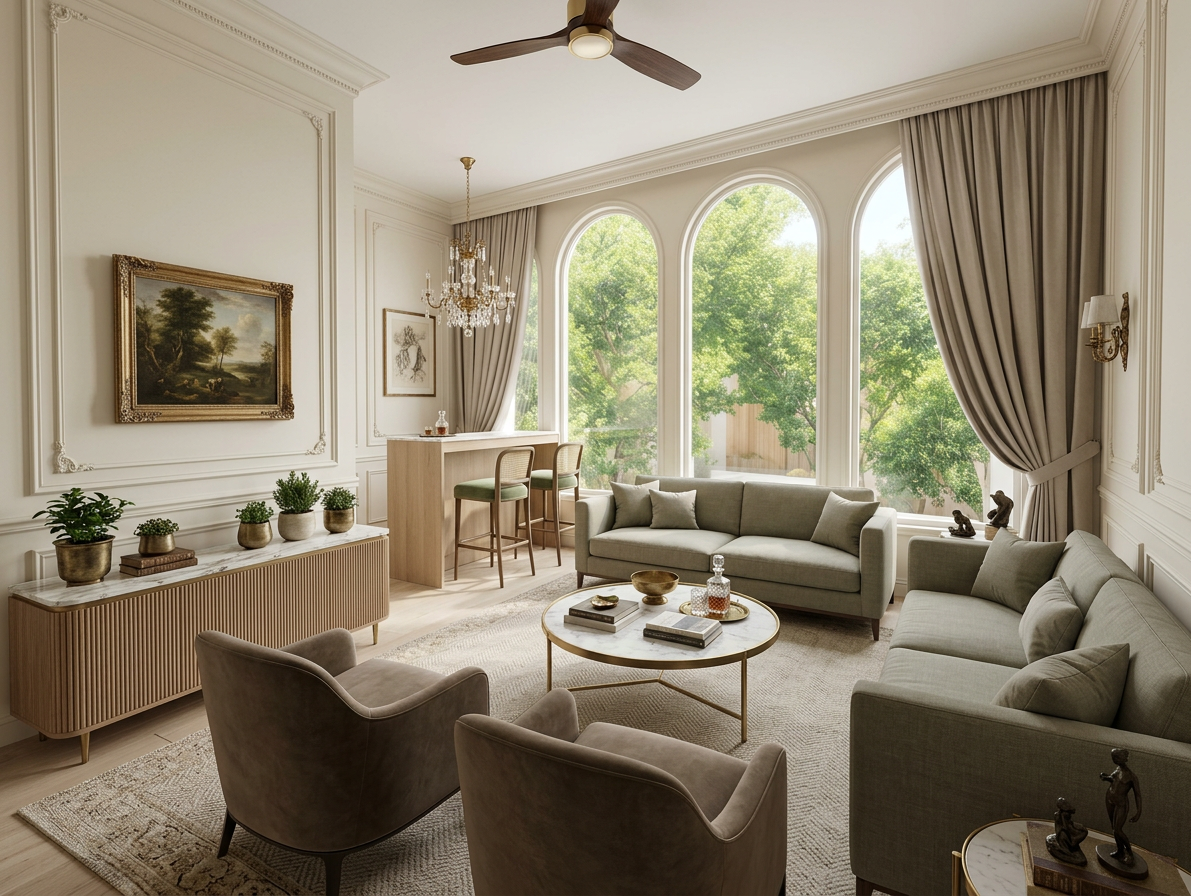 Parisian Apartment Interior Design