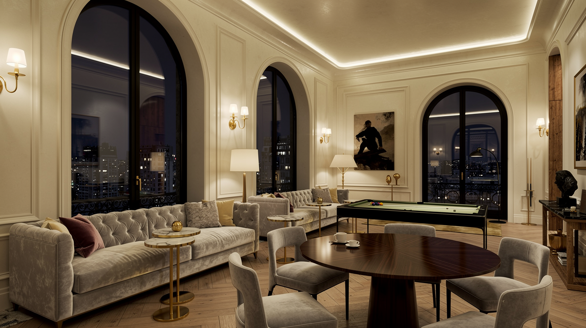 Parisian Apartment Lounge