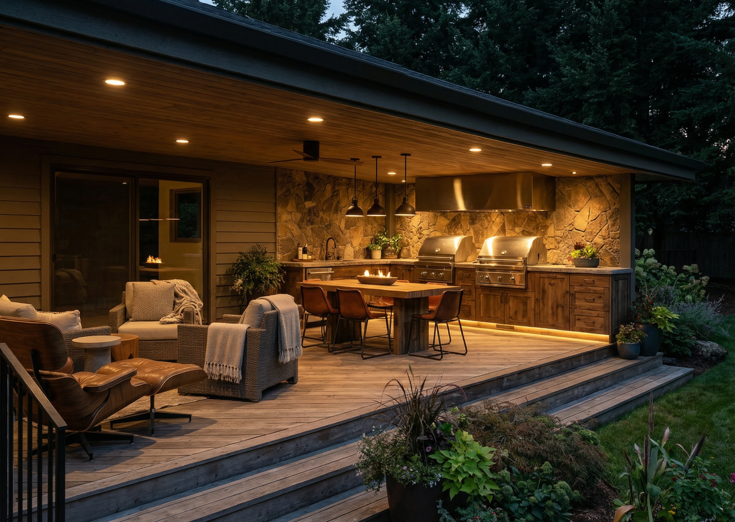 Ranch Style Kitchen