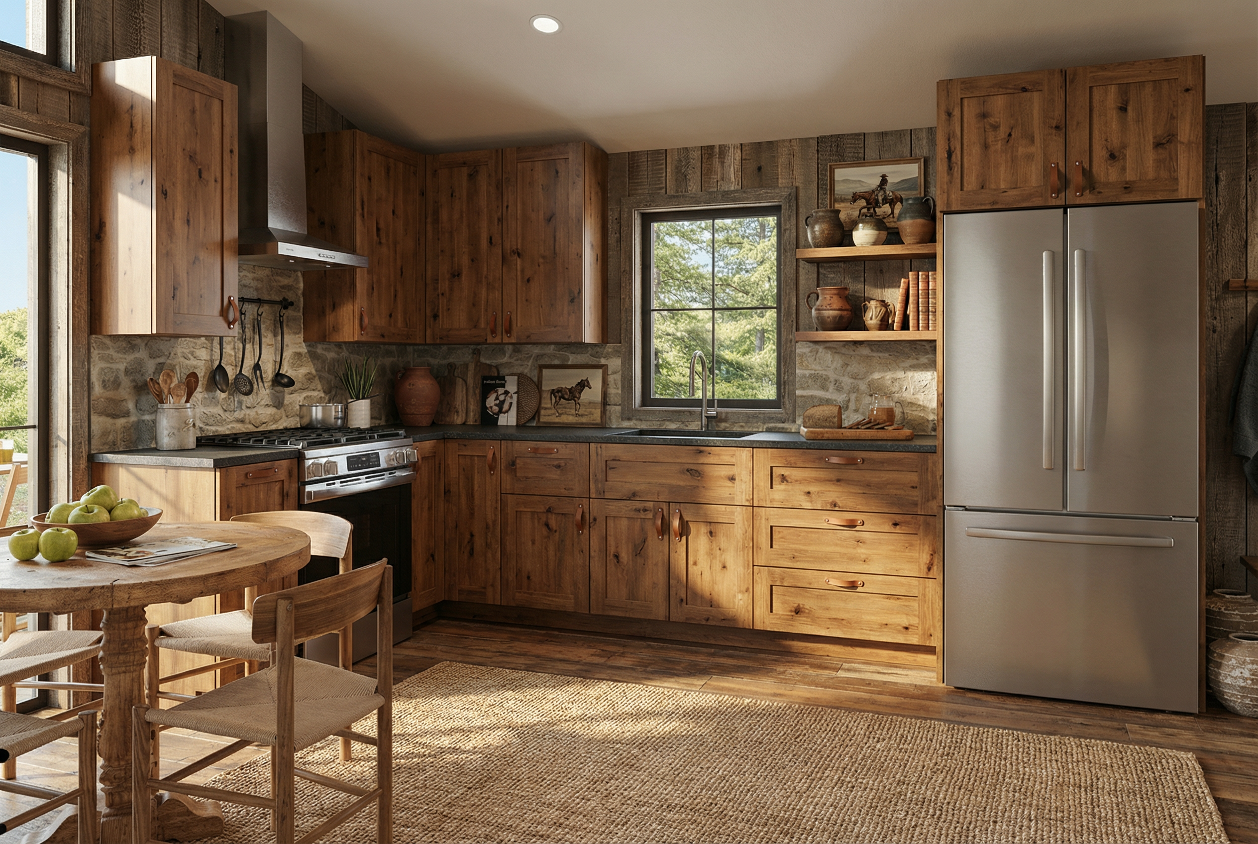 Ranch Style Kitchen
