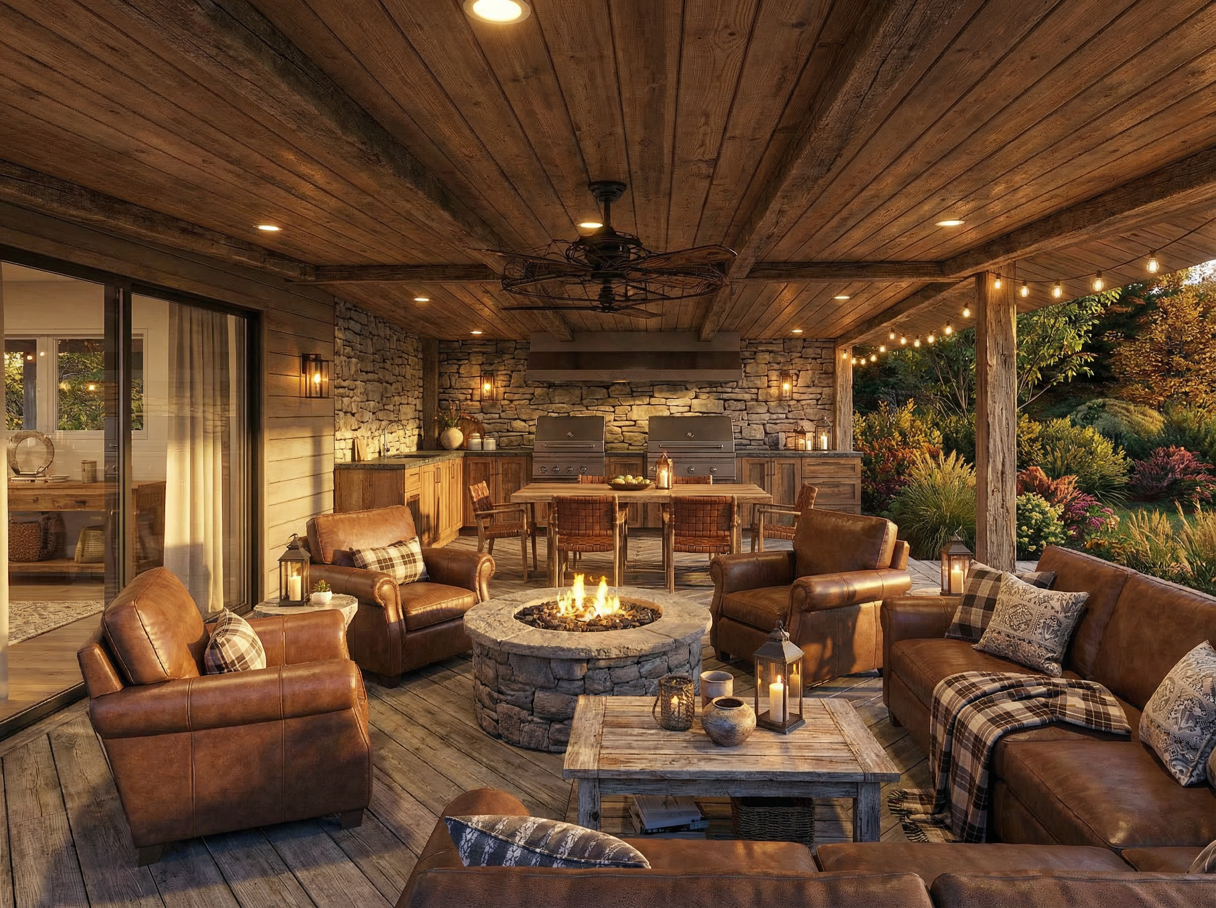 Ranch Style Outdoor Patio