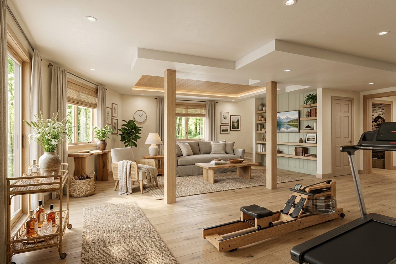 Resort Style Basement