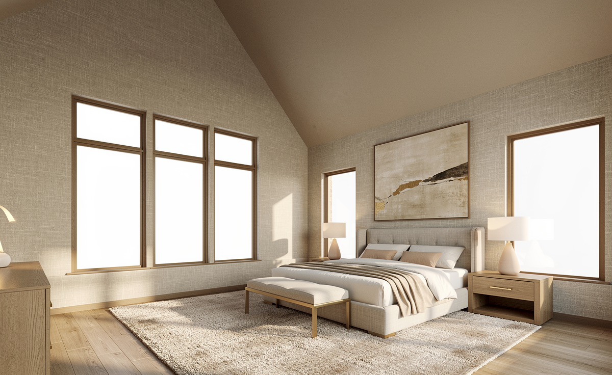 Resort Style Primary Bedroom Suite