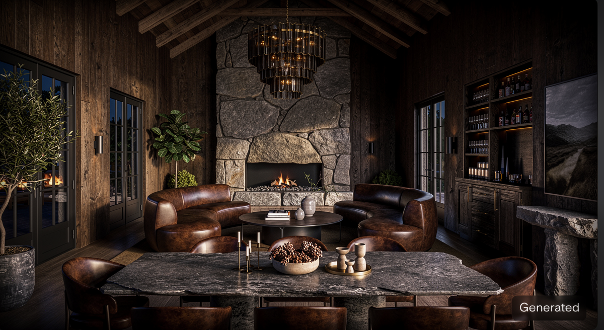 Rustic Modern Interior Design