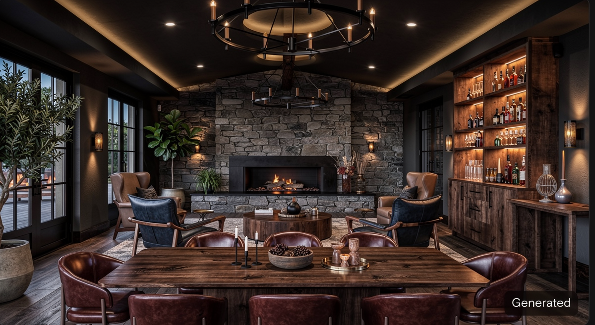 Rustic Modern Interior Design