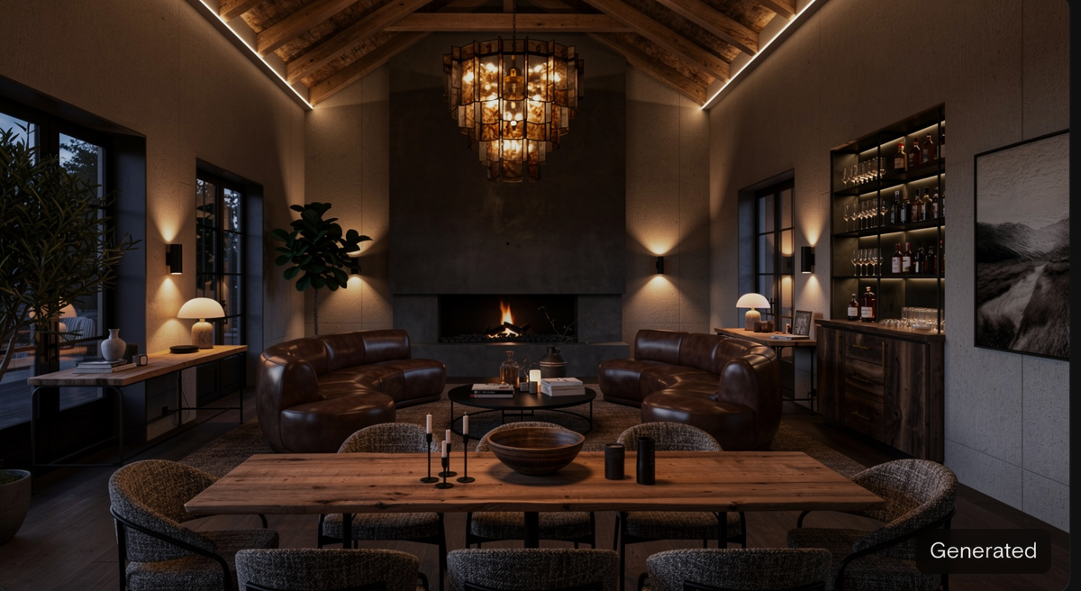 Rustic Modern Interior Design
