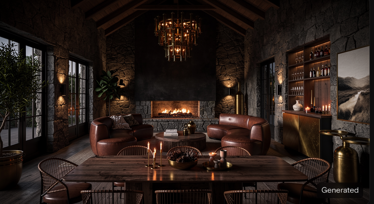 Rustic Modern Interior Design