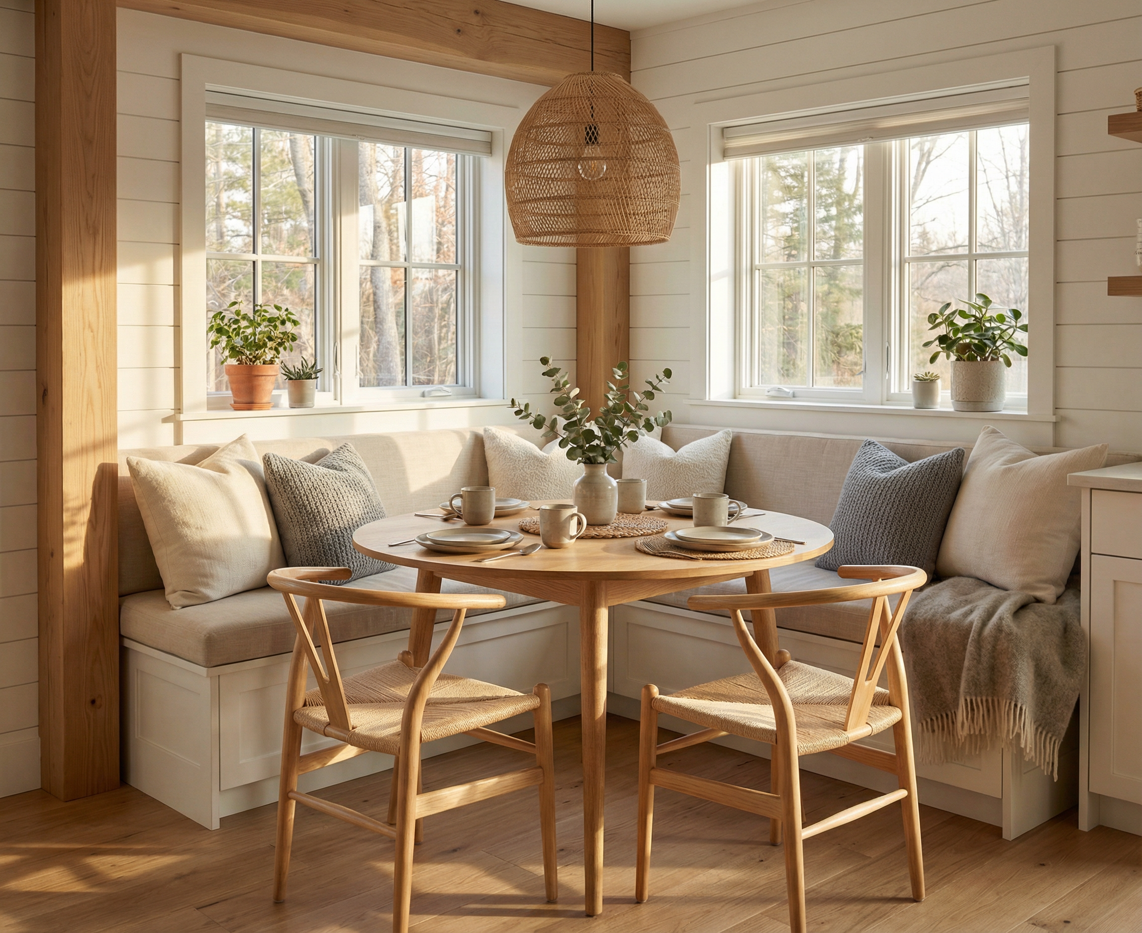 Scandinavian Breakfast Nook