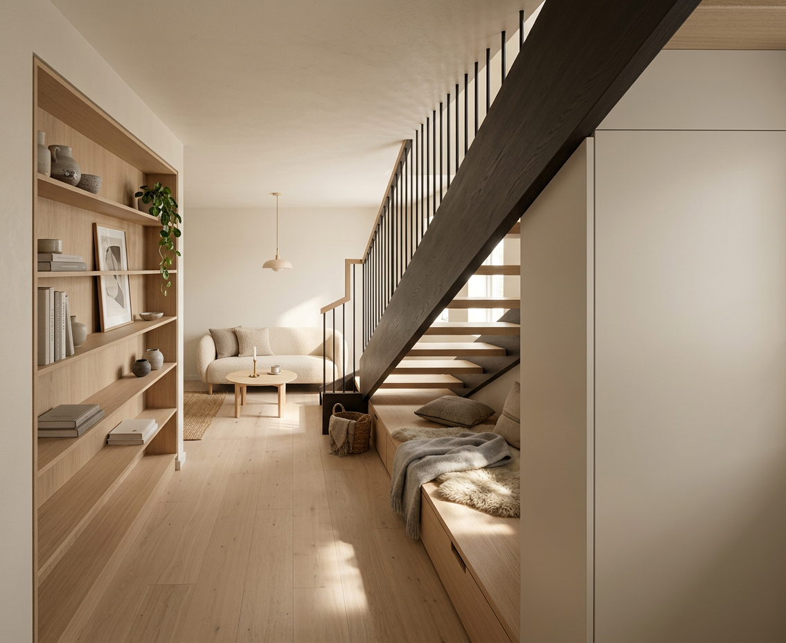 Scandinavian Family Room