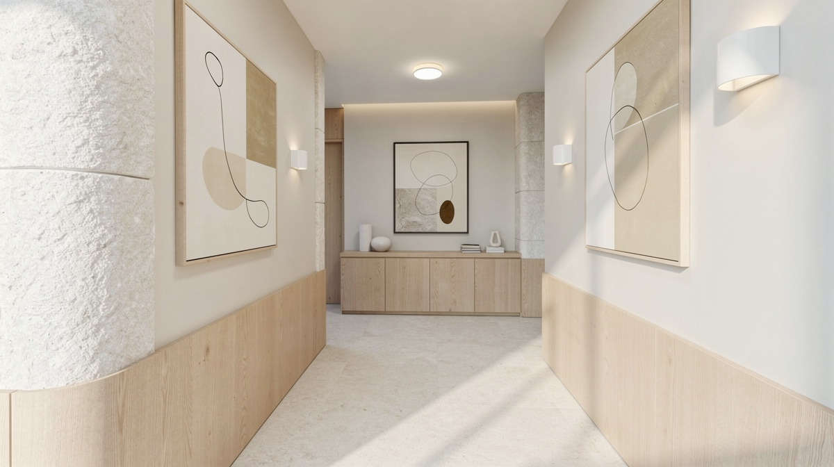 Scandinavian Hallway