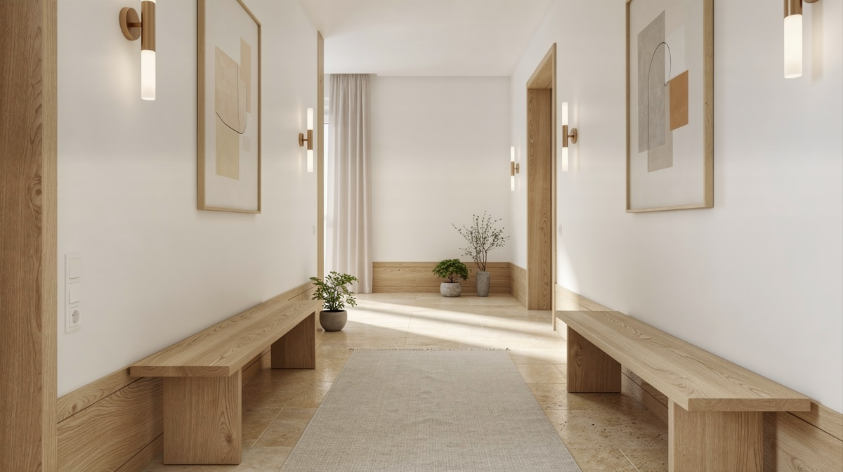 Scandinavian Hallway