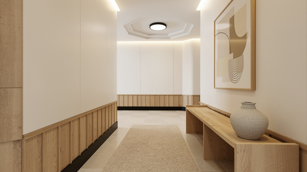 Scandinavian Hallway