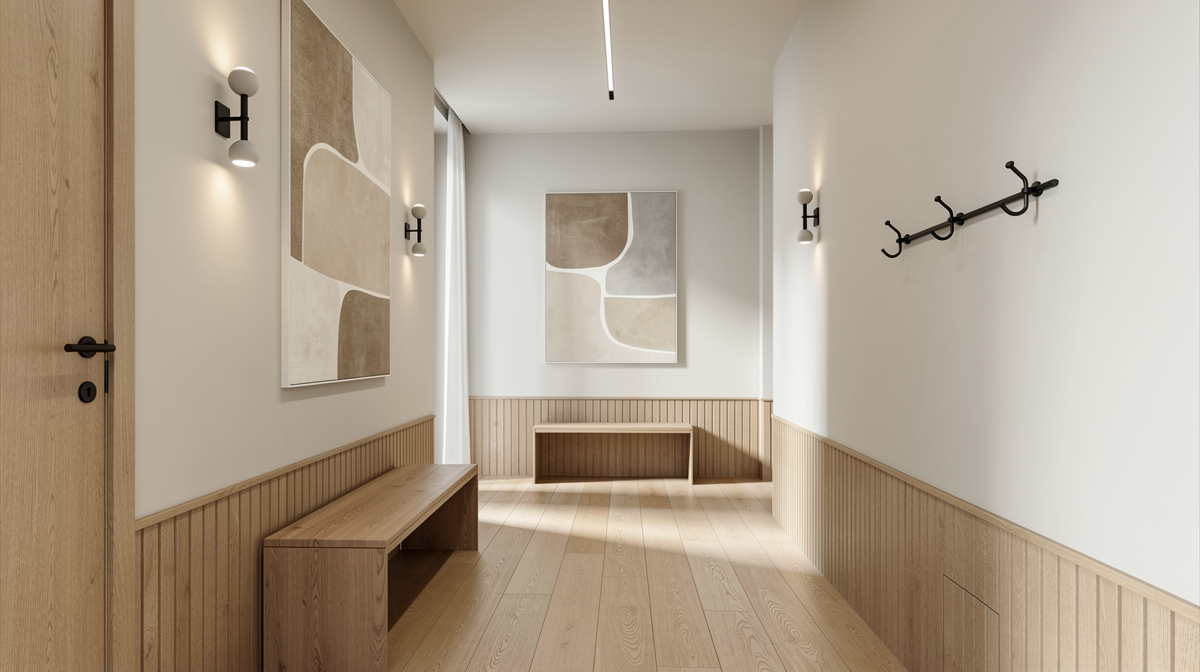 Scandinavian Hallway