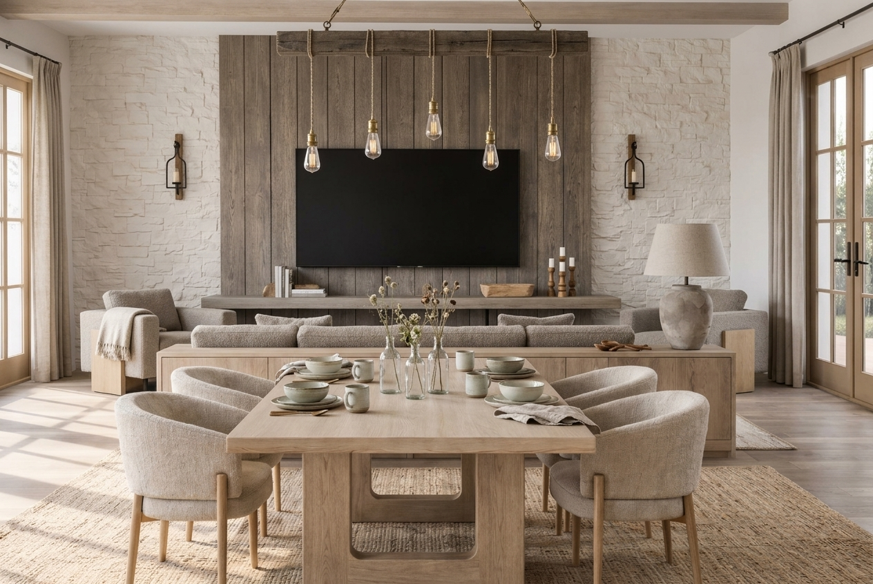 Scandinavian Rustic Interior Design