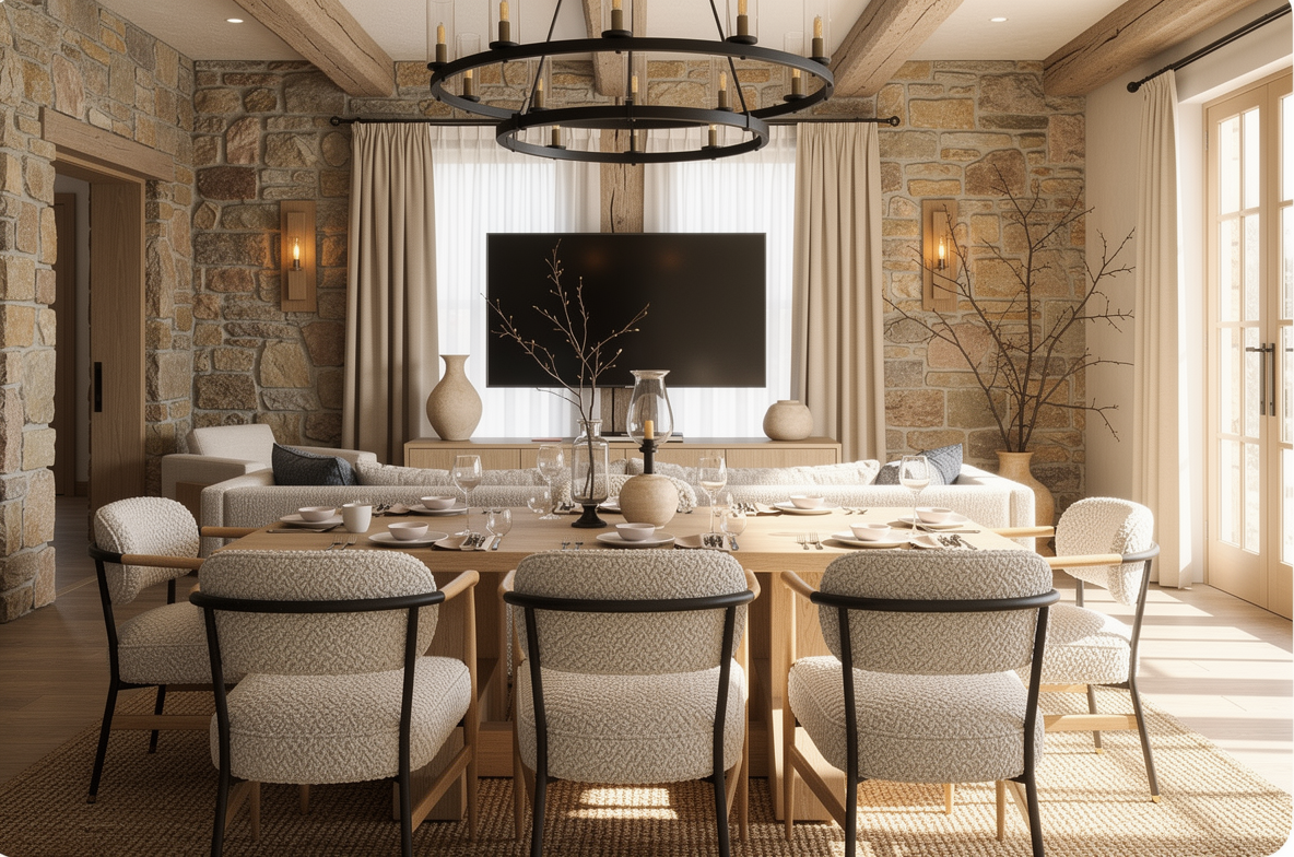 Scandinavian Rustic Interior Design