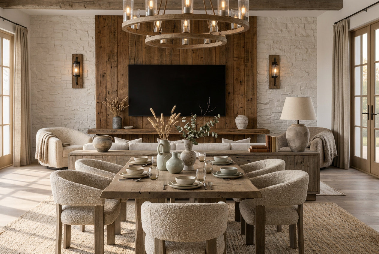 Scandinavian Rustic Interior Design