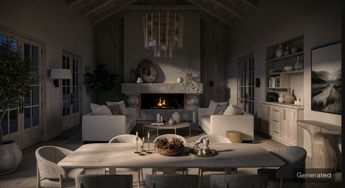 Scandinavian Rustic Interior Design