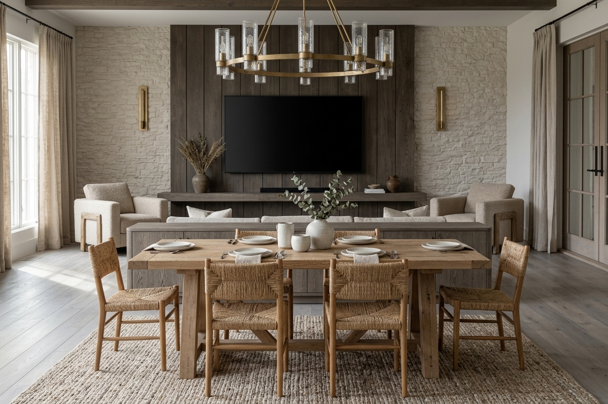 Scandinavian Rustic Interior Design