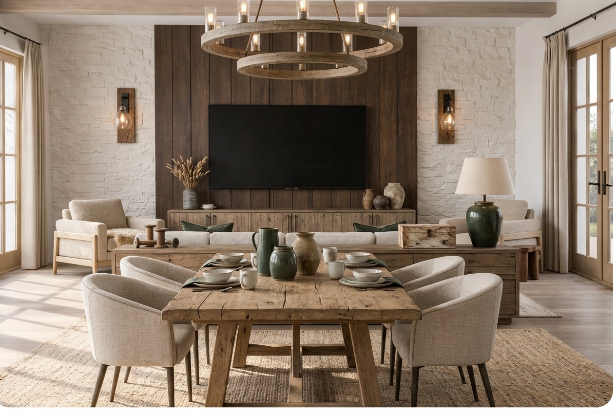 Scandinavian Rustic Interior Design