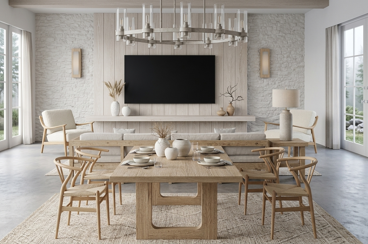 Scandinavian Rustic Interior Design