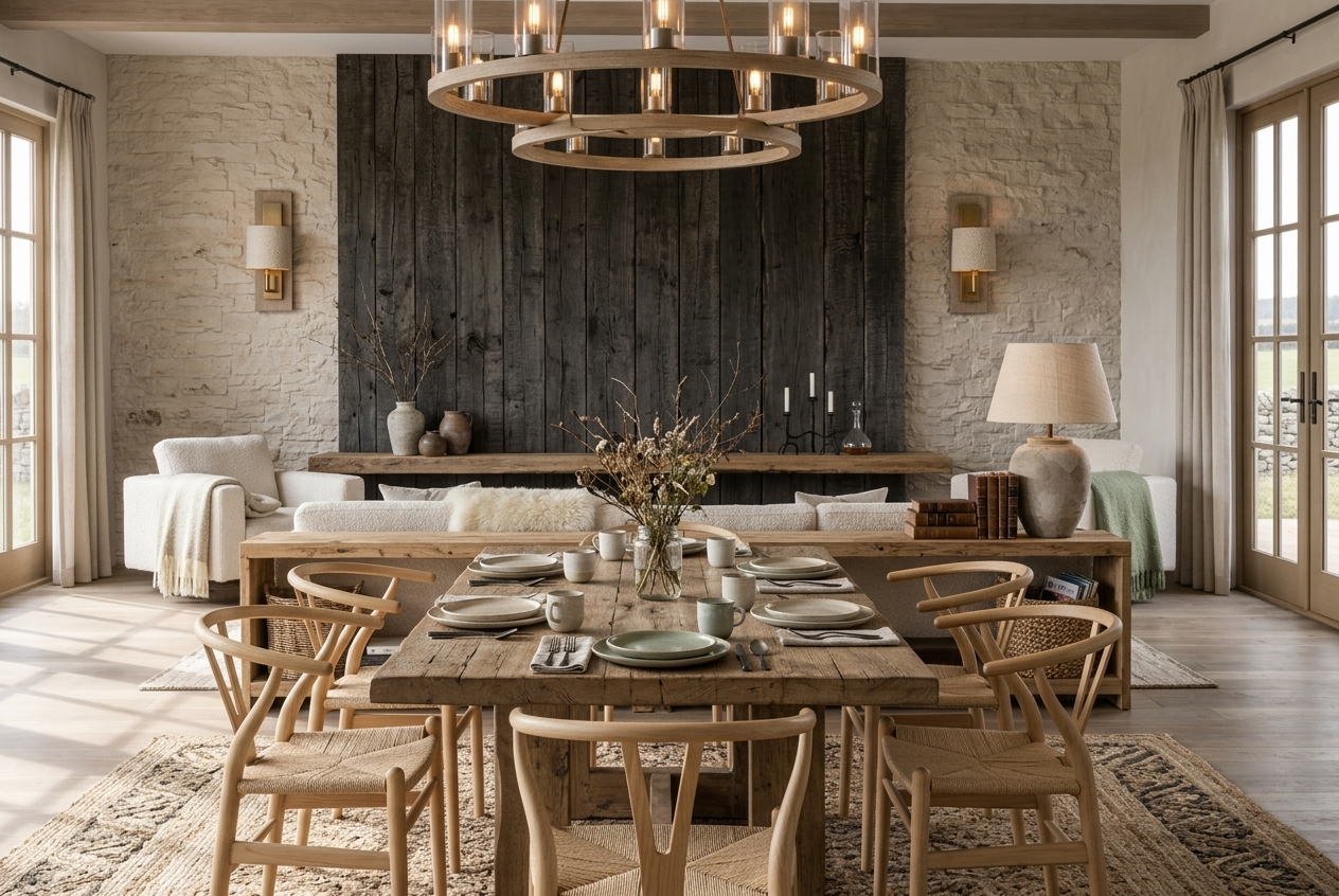 Scandinavian Rustic Interior Design