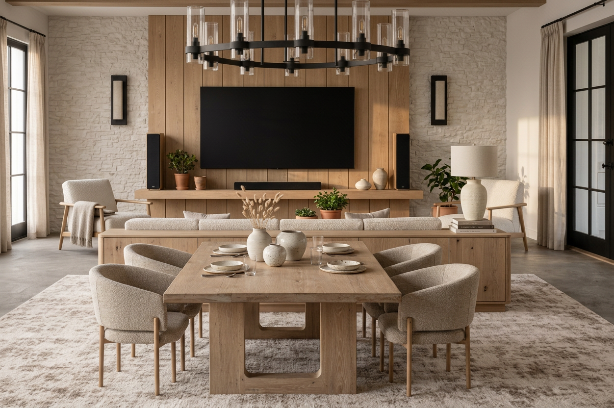 Scandinavian Rustic Interior Design