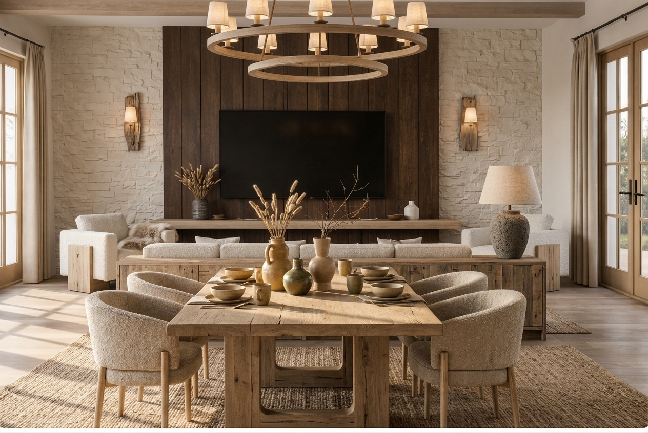 Scandinavian Rustic Interior Design