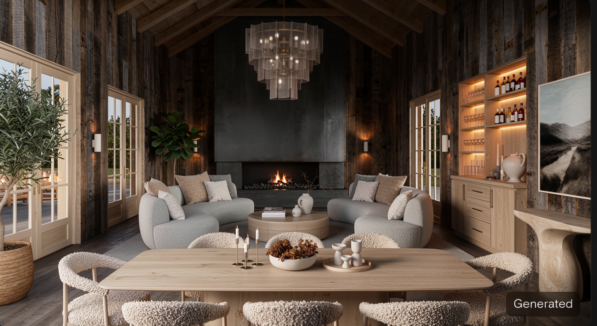 Scandinavian Rustic Interior Design