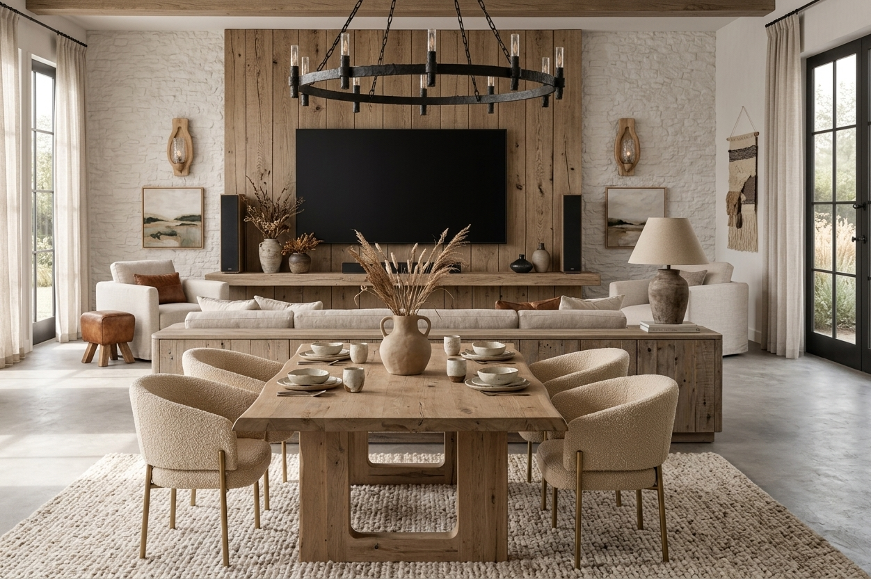 Scandinavian Rustic Interior Design