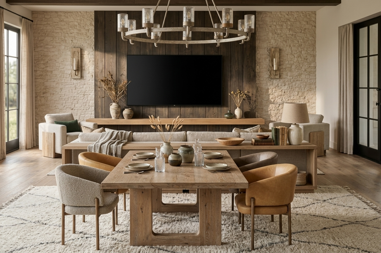 Scandinavian Rustic Interior Design