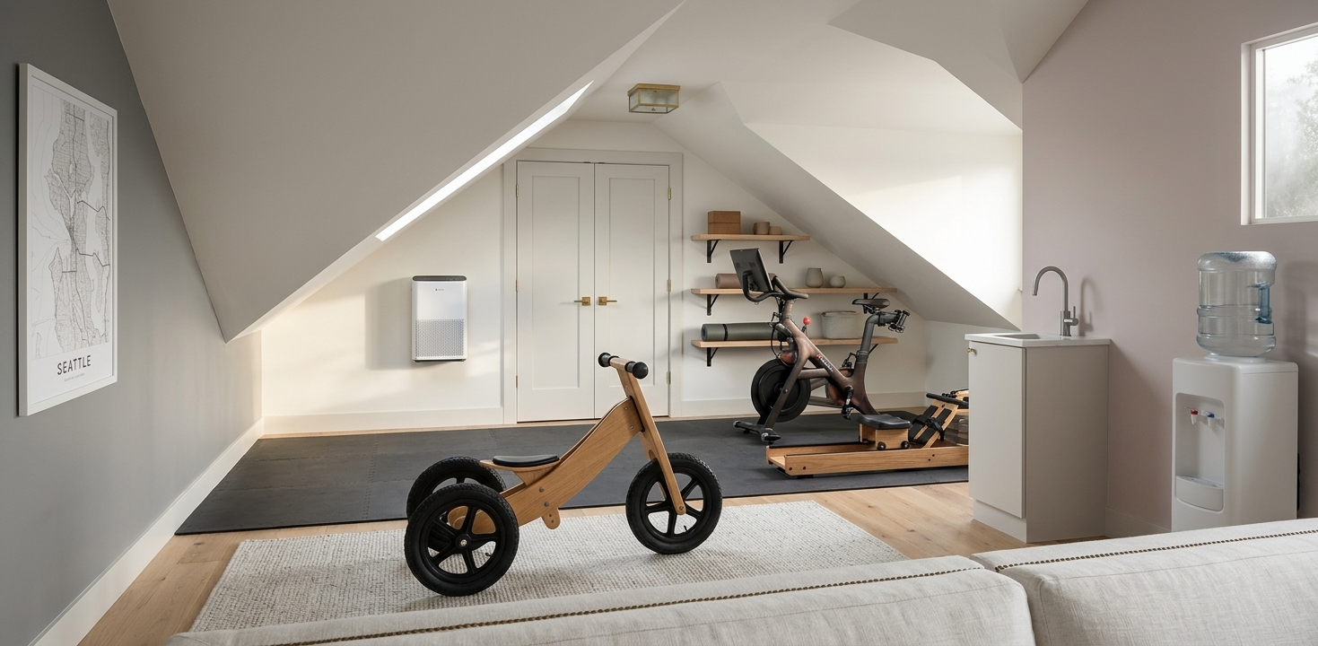 Seattle Modern Home Gym Studio