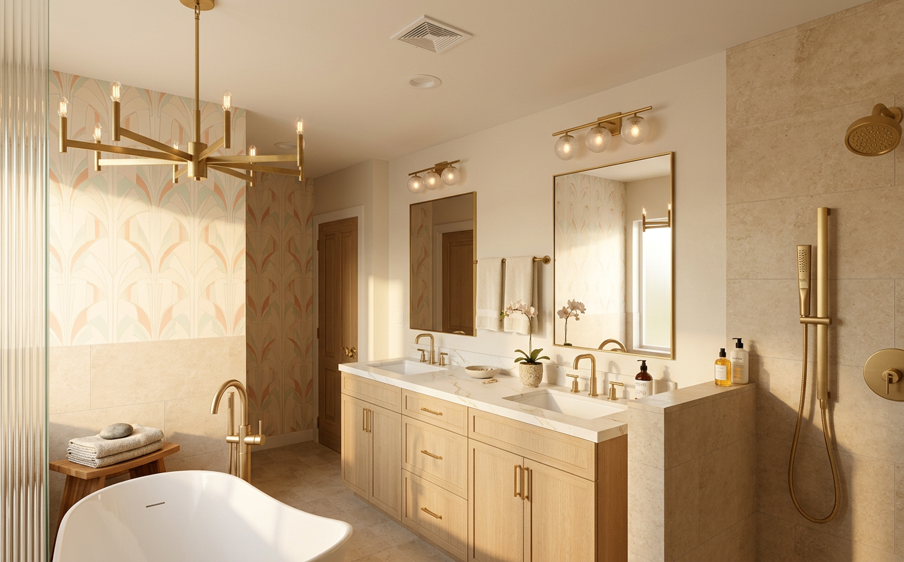 South Beach Modern Bathroom
