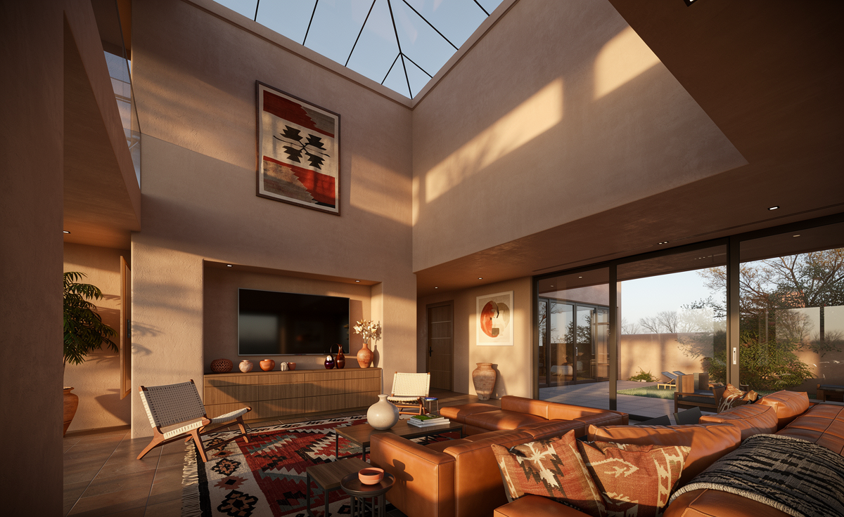 Southwestern Family Room