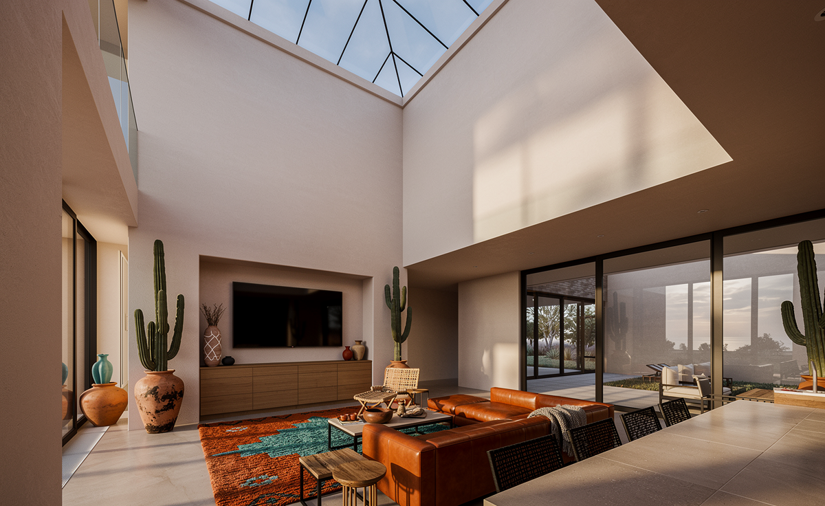 Southwestern Family Room