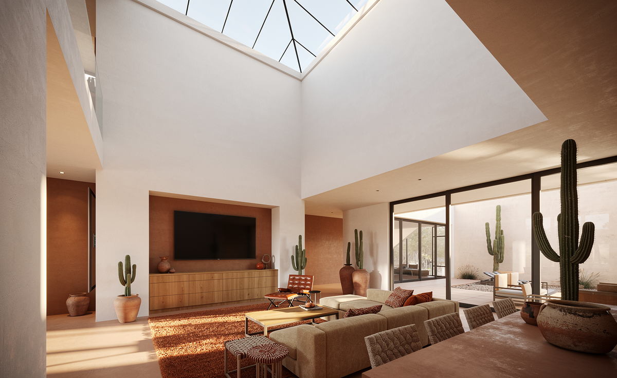 Southwestern Family Room
