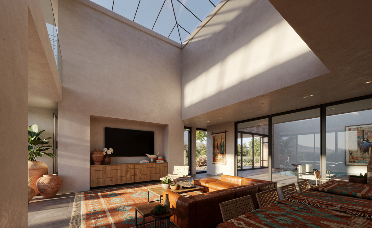 Southwestern Family Room