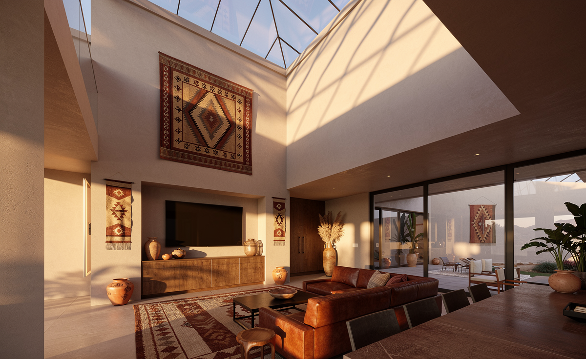 Southwestern Family Room