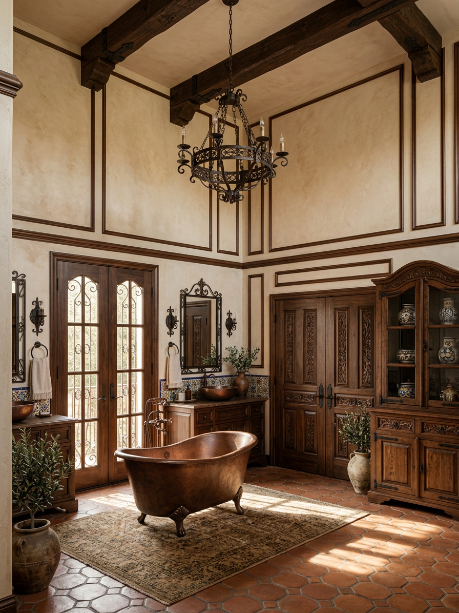 Spanish Revival Bathroom