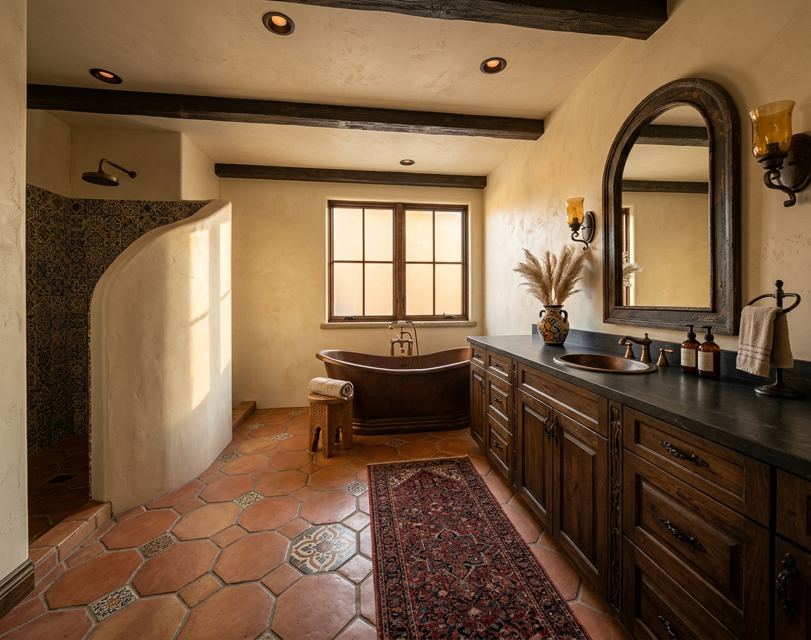 Spanish Revival Bathroom