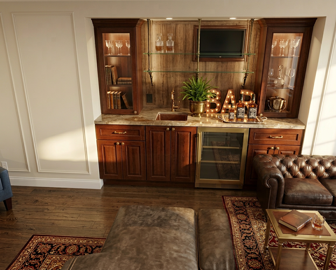 Traditional Basement