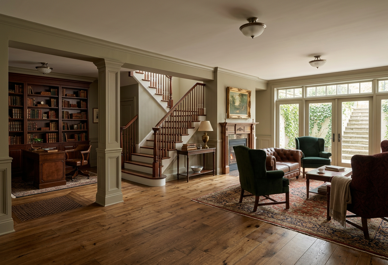 Traditional Basement