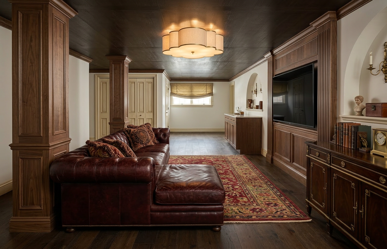 Traditional Basement