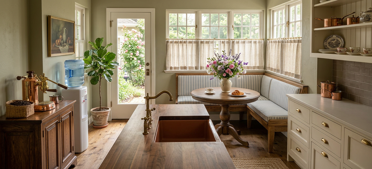 Traditional Breakfast Nook