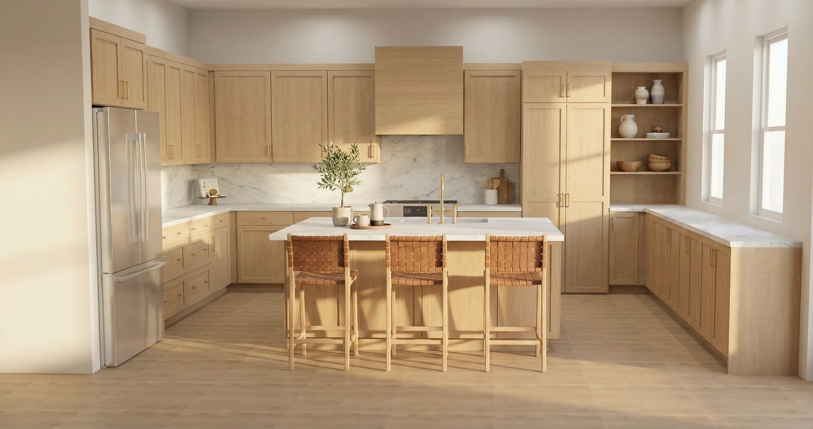 Tranquil Modern Kitchen