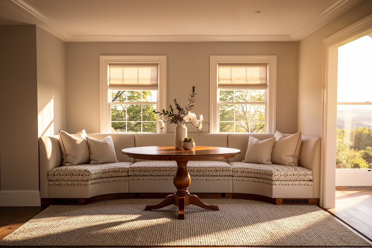 Transitional Breakfast Nook