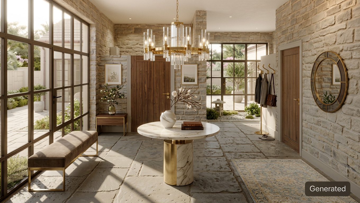 Transitional Entryway