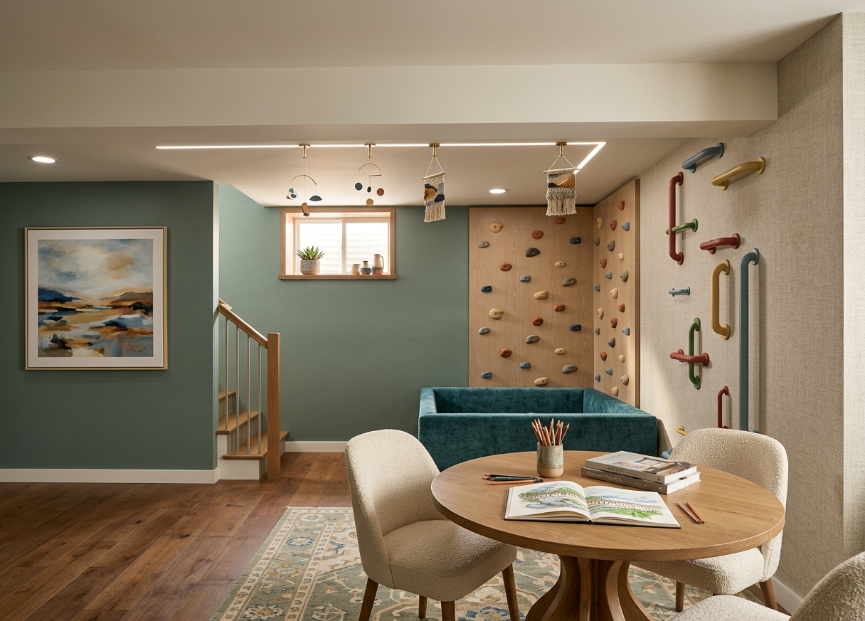 Transitional Gaming Room