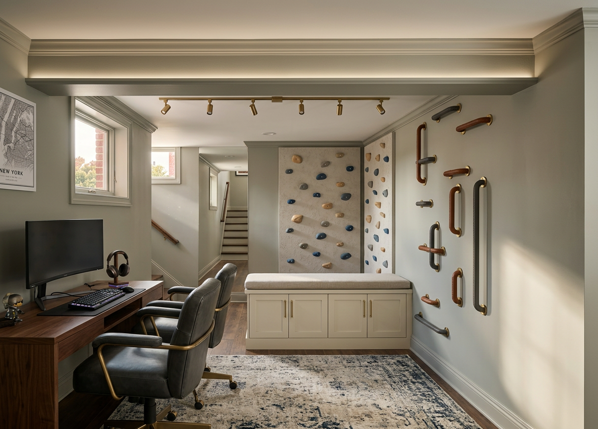 Transitional Gaming Room