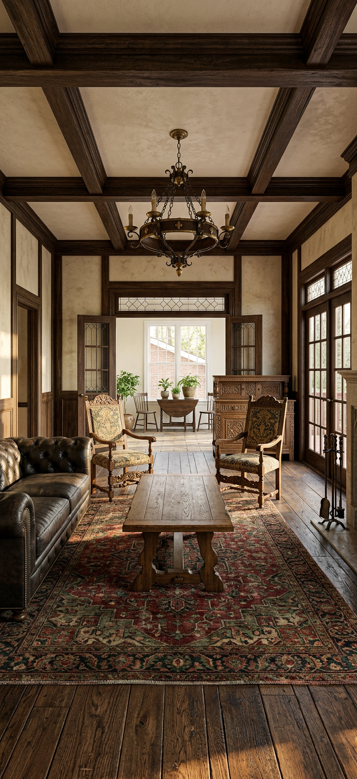 Tudor Family Room